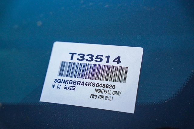 used 2019 Chevrolet Blazer car, priced at $17,592