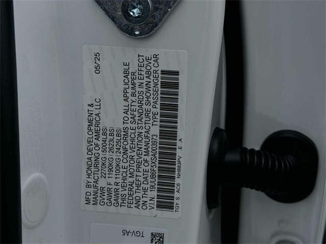 new 2025 Acura TLX car, priced at $52,195