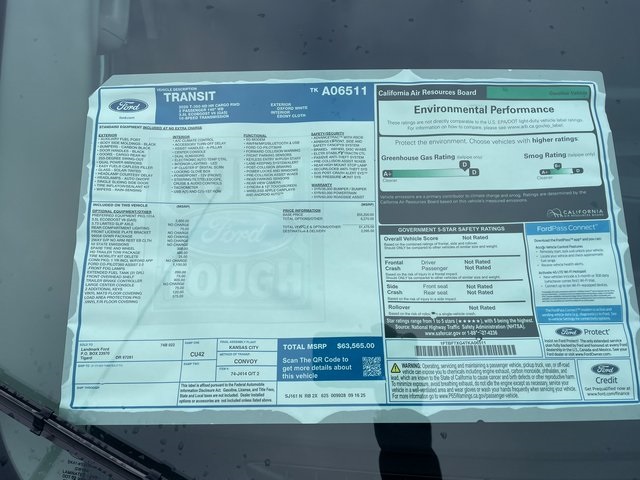 new 2026 Ford Transit-350 car, priced at $62,565