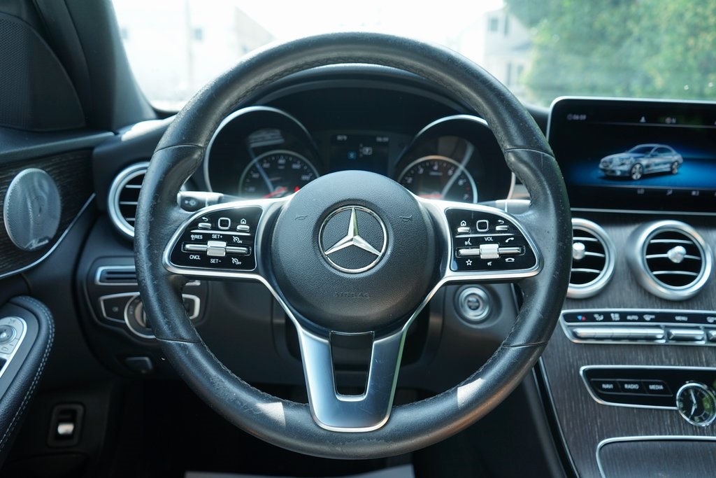 used 2019 Mercedes-Benz C-Class car, priced at $17,695