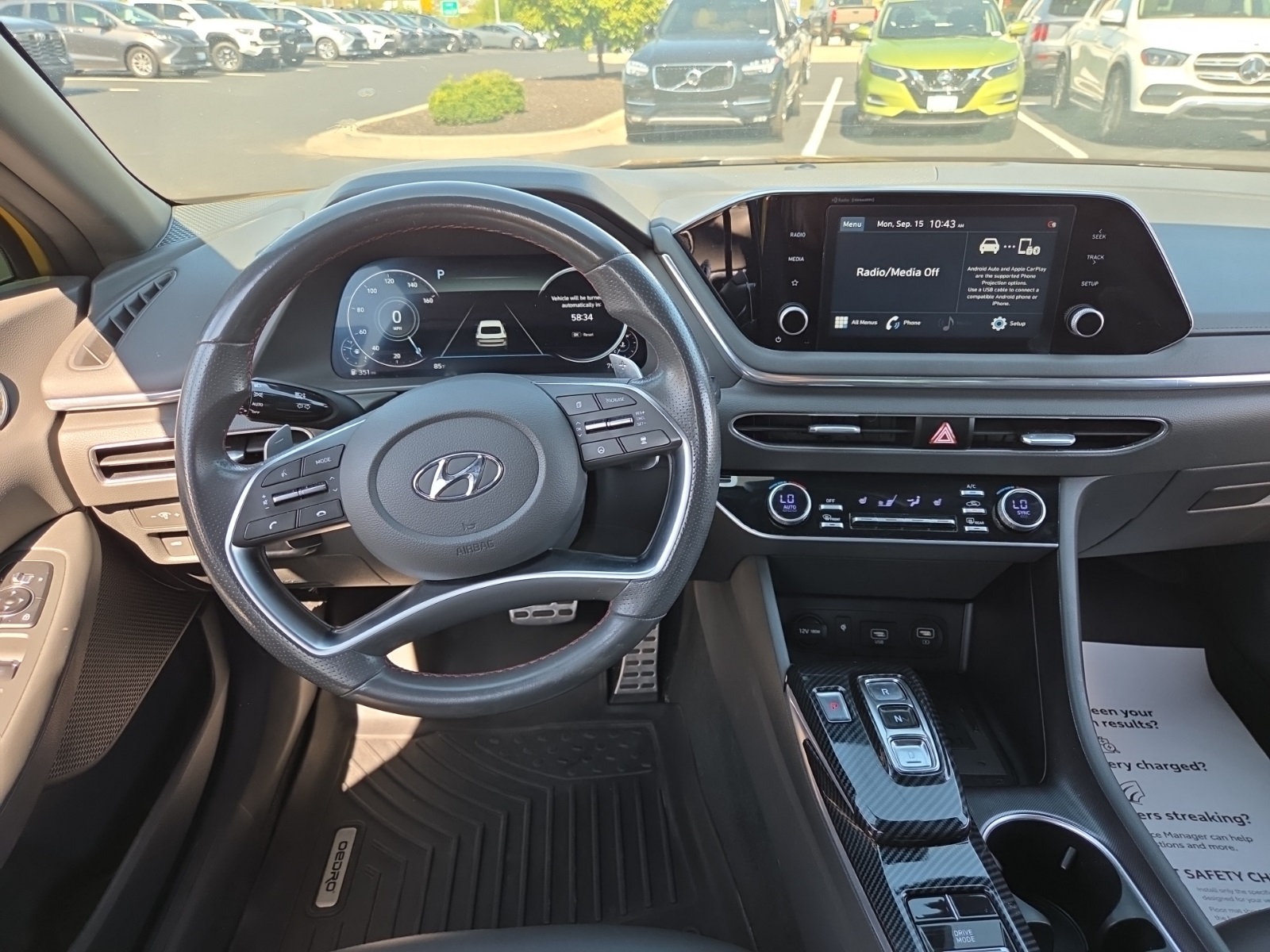 used 2020 Hyundai Sonata car, priced at $16,377