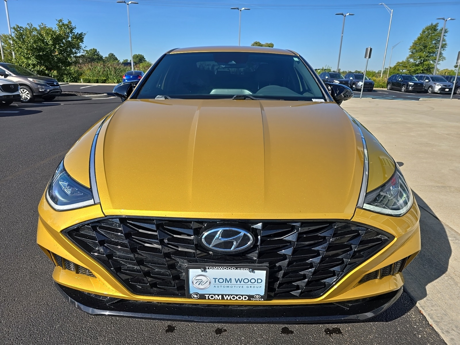 used 2020 Hyundai Sonata car, priced at $16,377