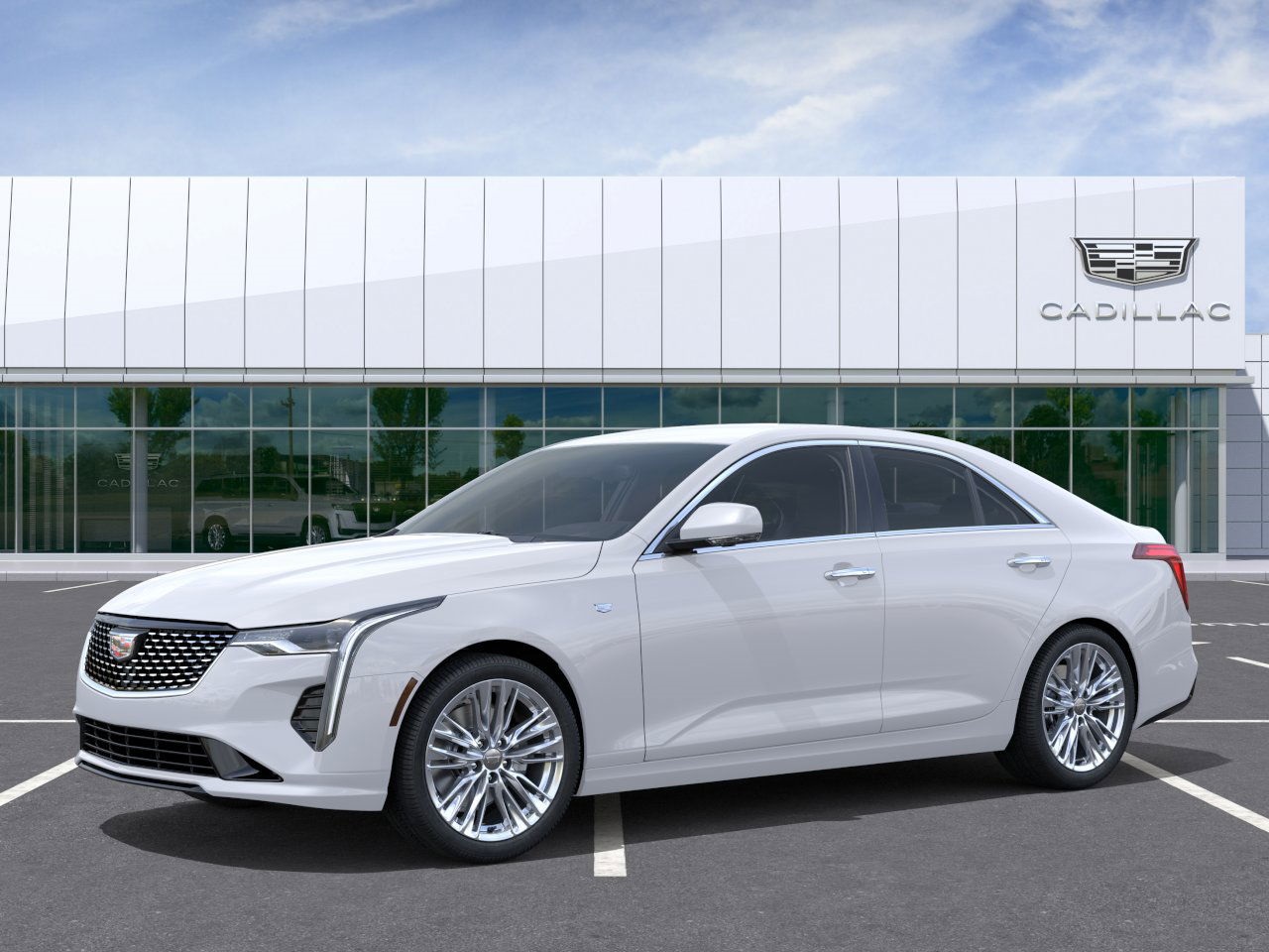 new 2026 Cadillac CT4 car, priced at $40,395