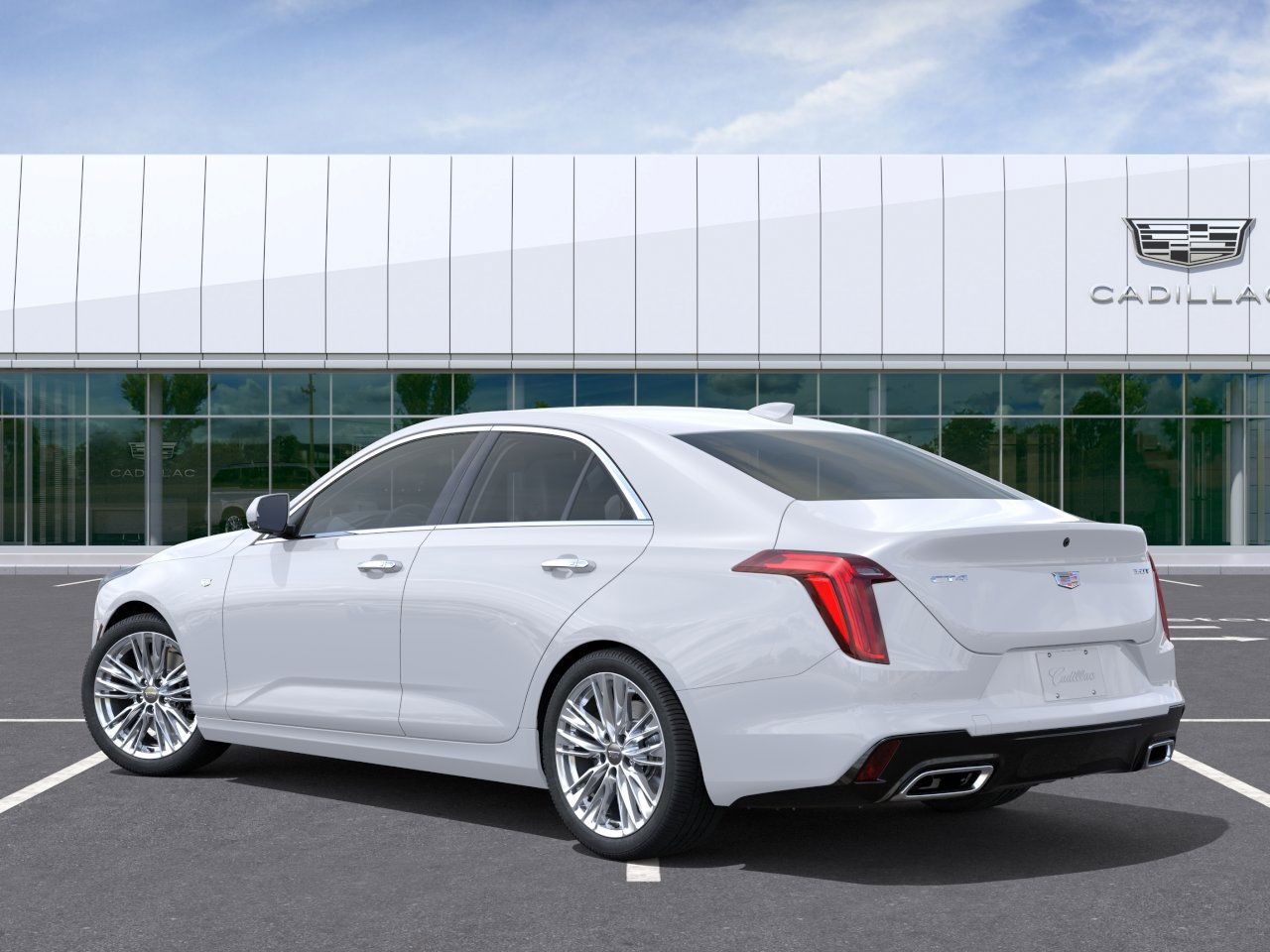 new 2026 Cadillac CT4 car, priced at $40,395