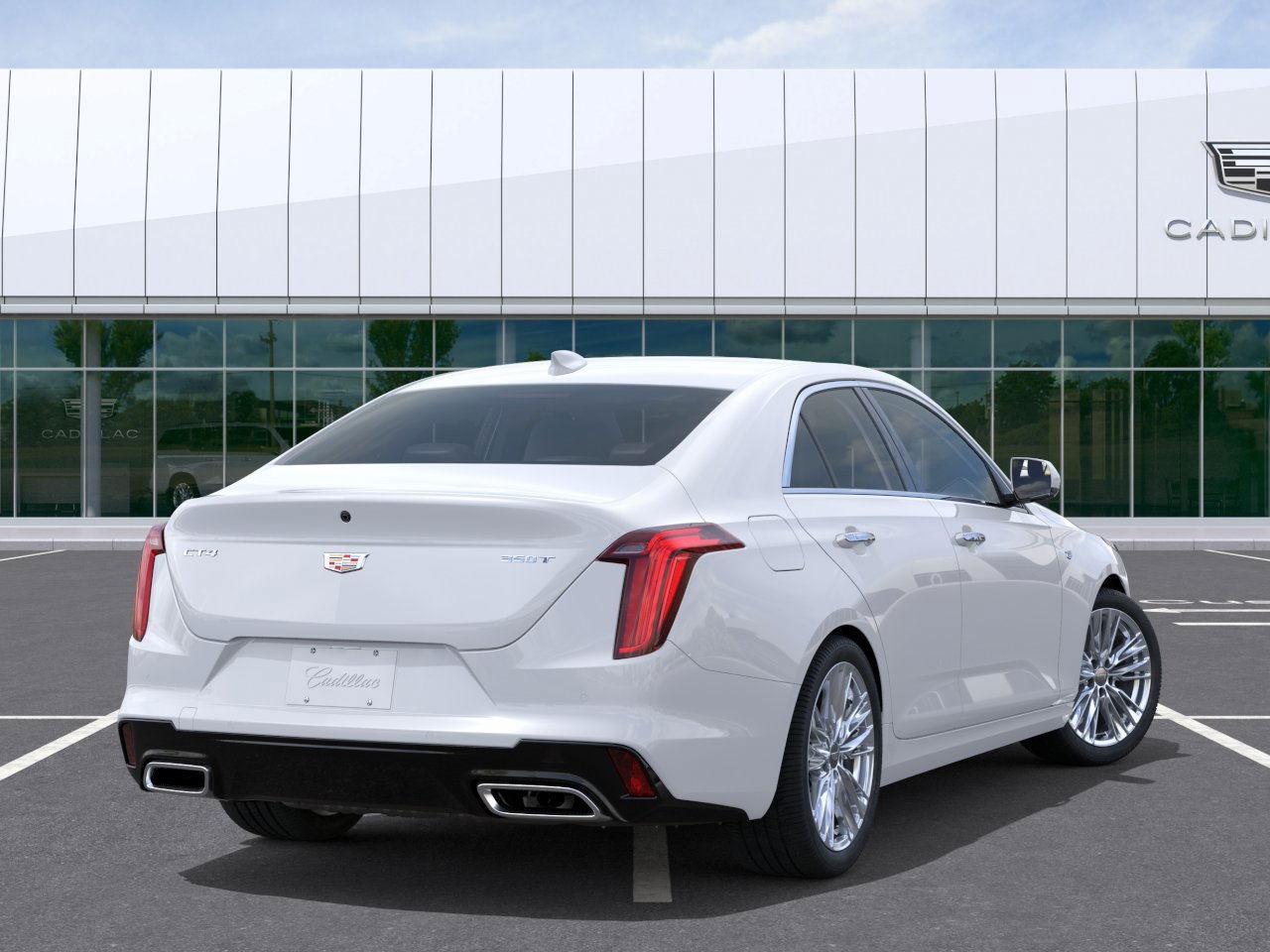 new 2026 Cadillac CT4 car, priced at $40,395
