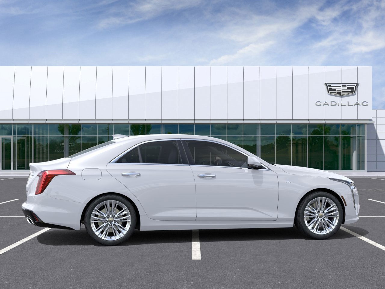 new 2026 Cadillac CT4 car, priced at $40,395