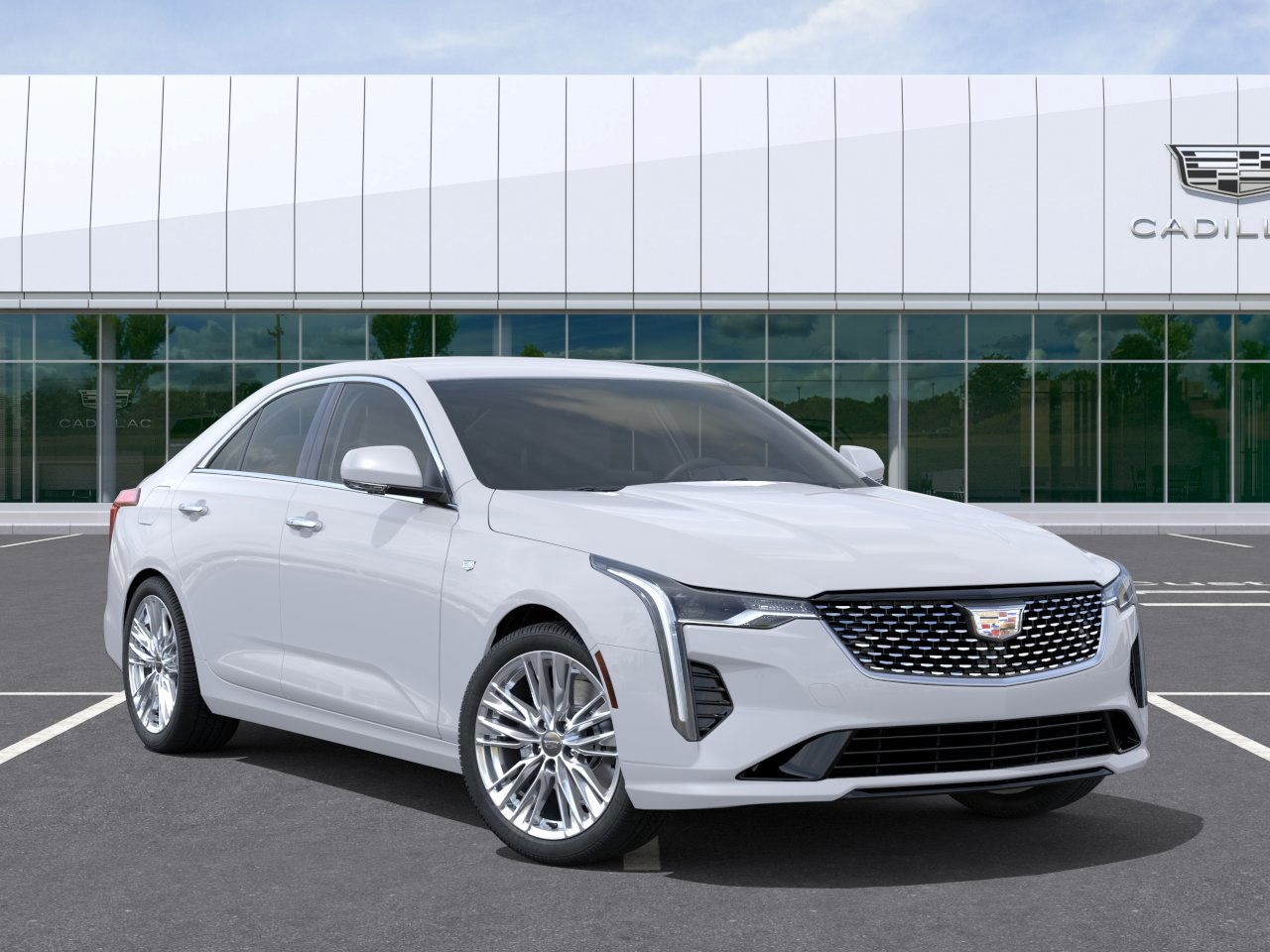 new 2026 Cadillac CT4 car, priced at $40,395