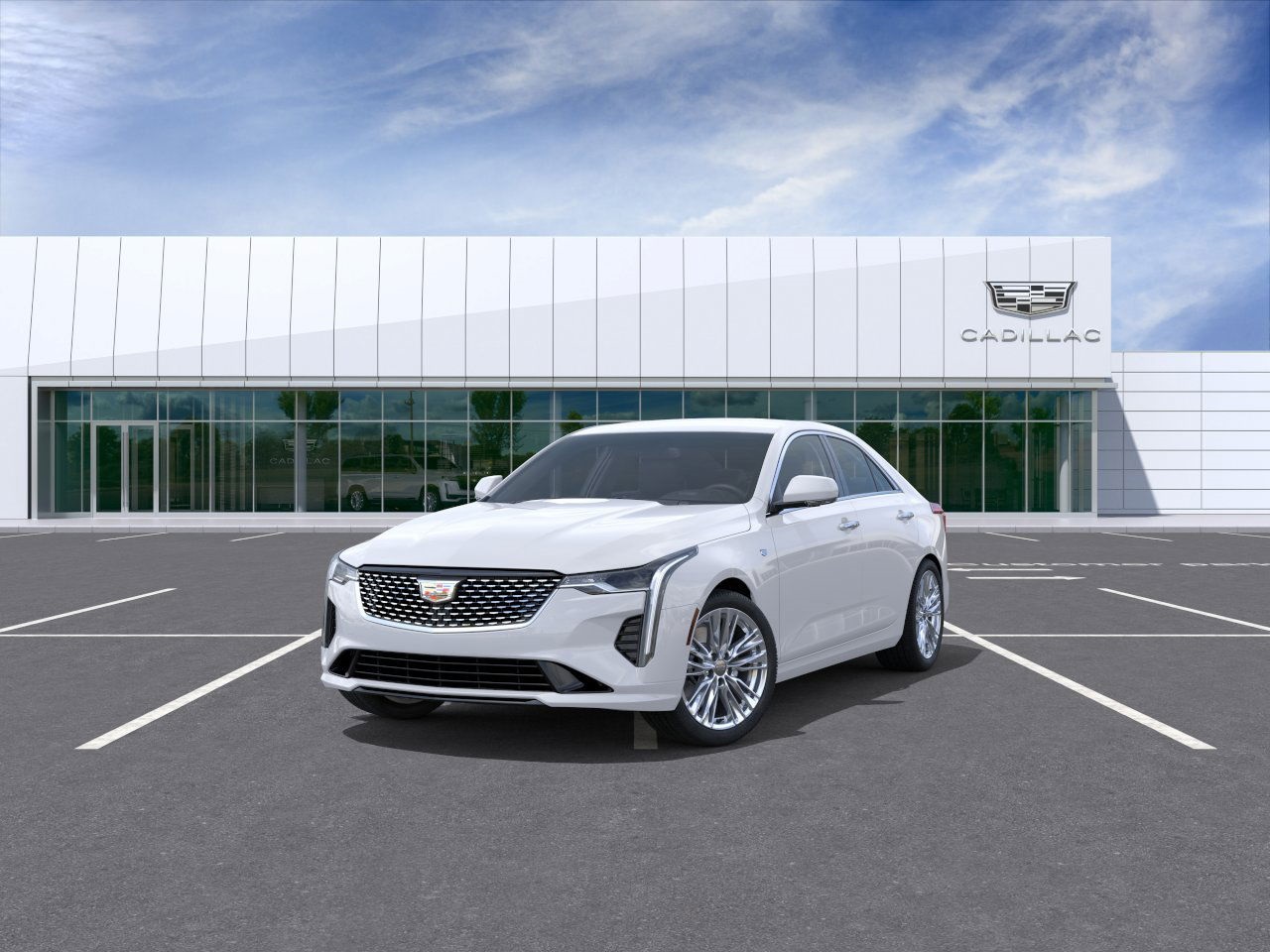 new 2026 Cadillac CT4 car, priced at $40,395