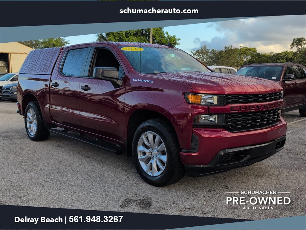 used 2021 Chevrolet Silverado 1500 car, priced at $16,000