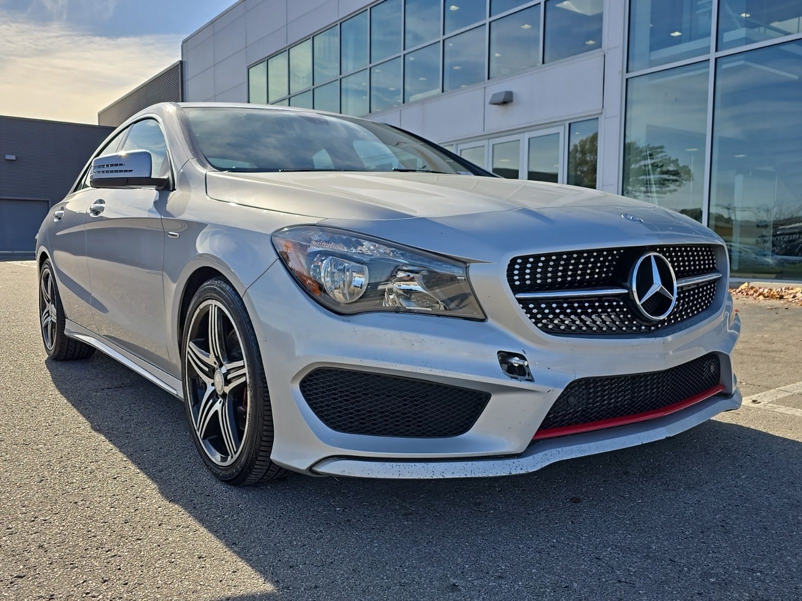 used 2014 Mercedes-Benz CLA car, priced at $11,000