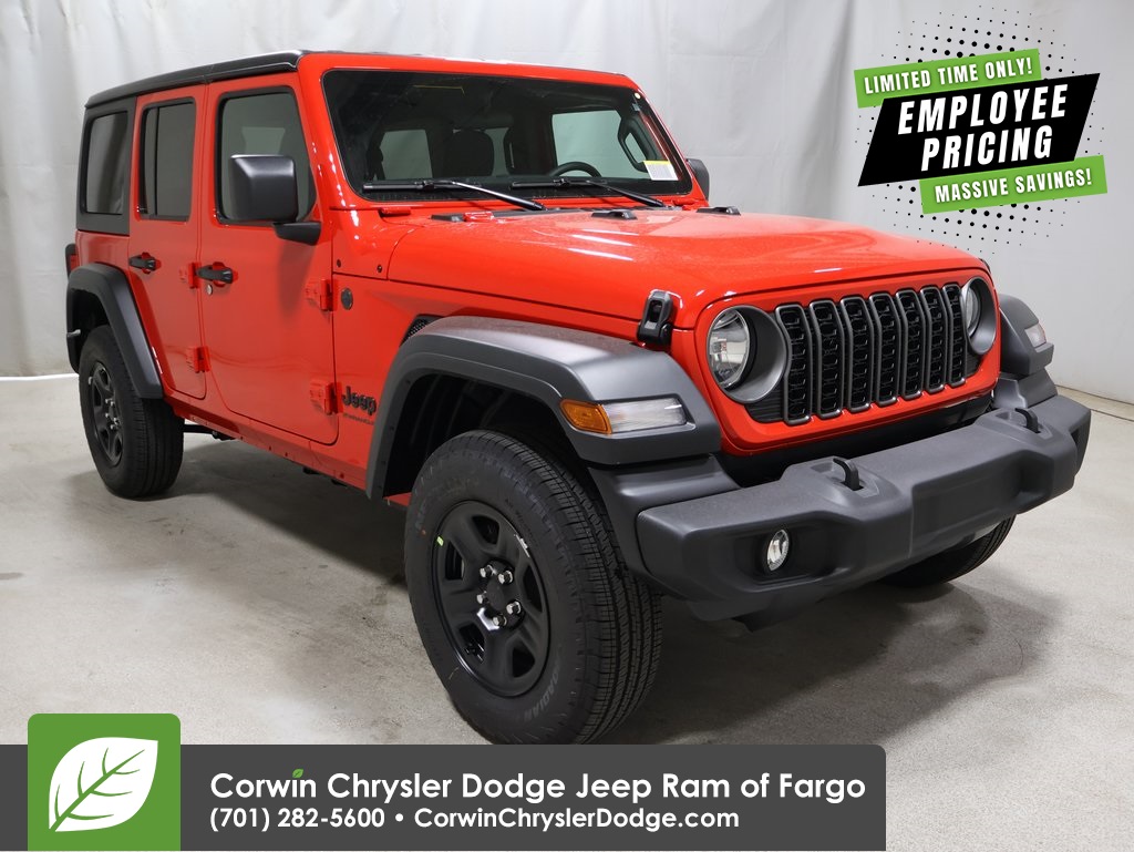 new 2025 Jeep Wrangler car, priced at $40,815