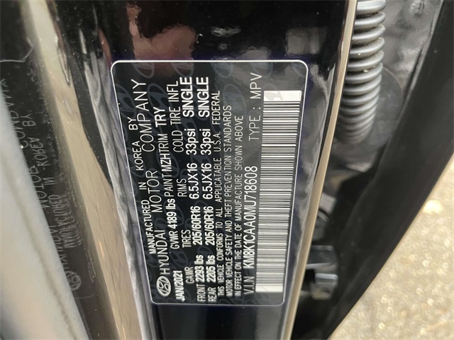 used 2021 Hyundai Kona car, priced at $13,150