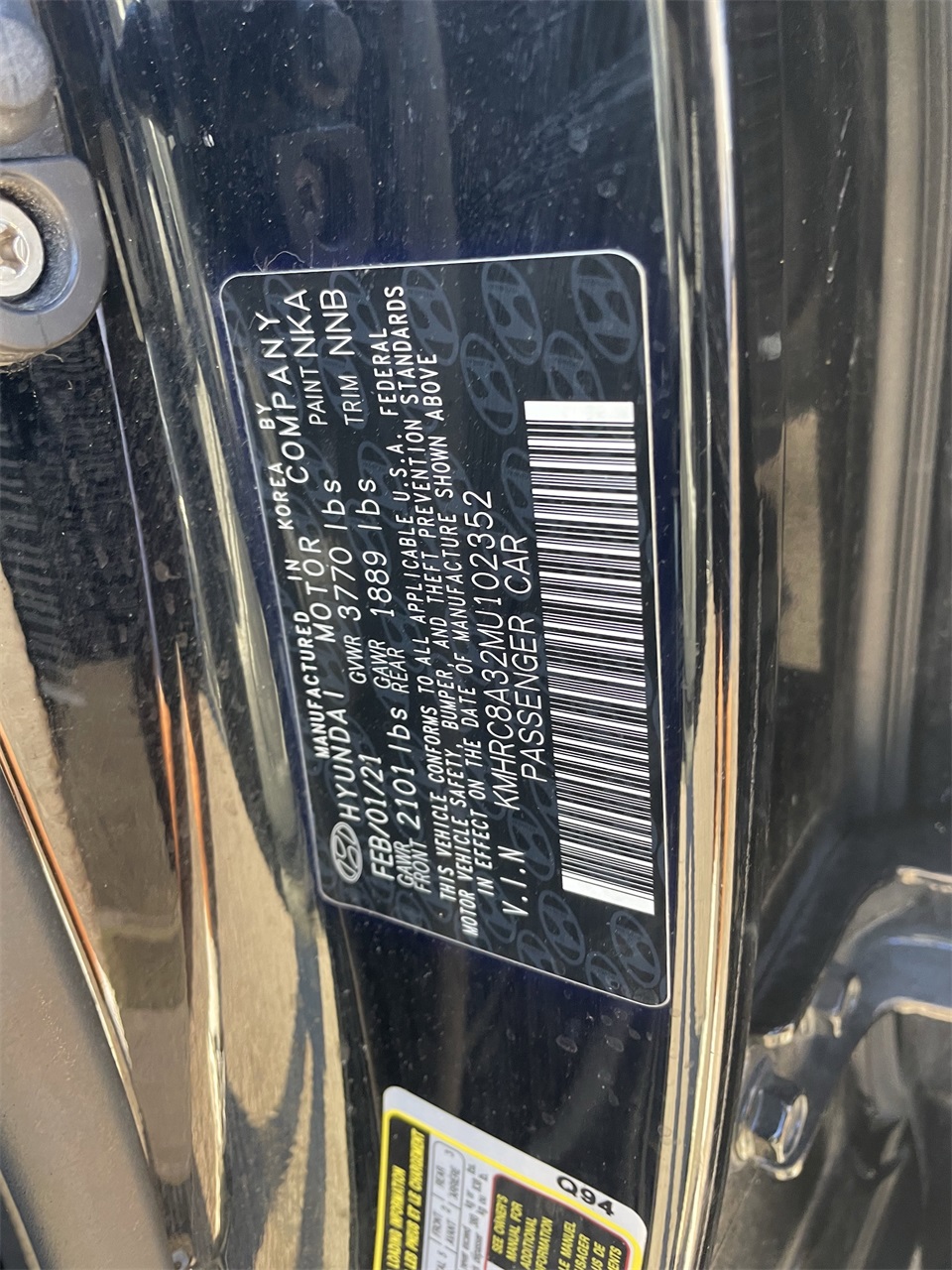 new 2021 Hyundai Venue car, priced at $12,887