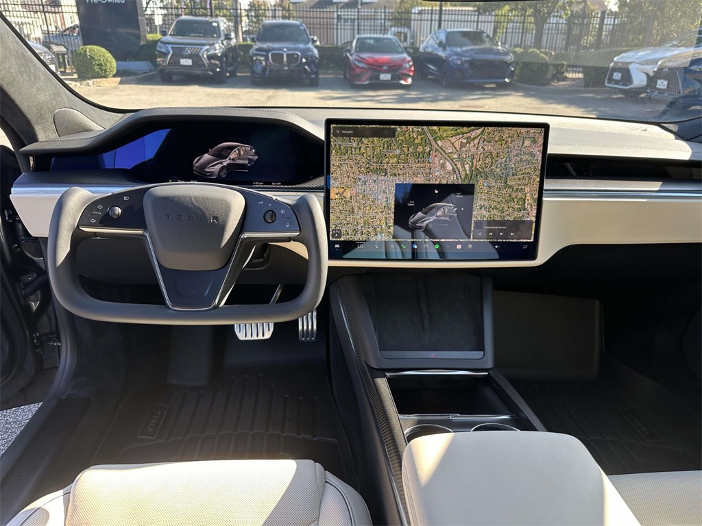 used 2021 Tesla Model S car, priced at $65,990