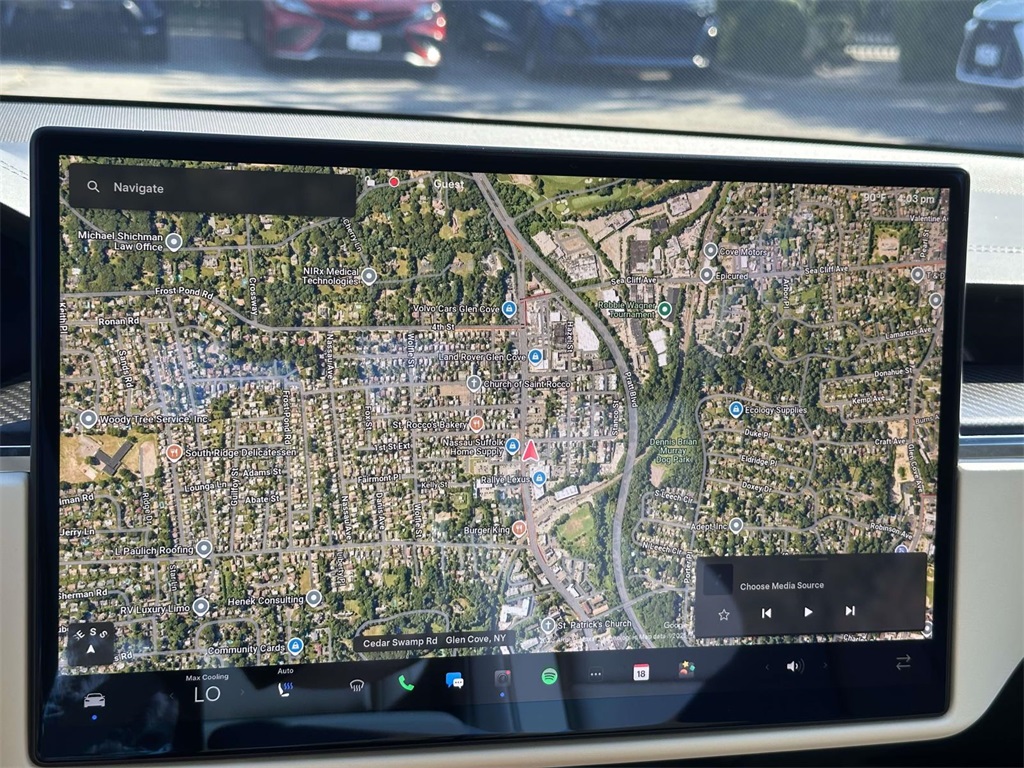 used 2021 Tesla Model S car, priced at $65,990