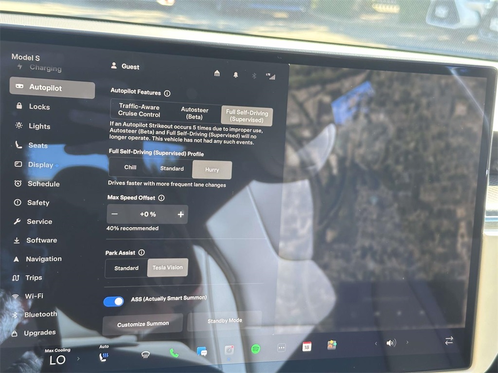 used 2021 Tesla Model S car, priced at $65,990