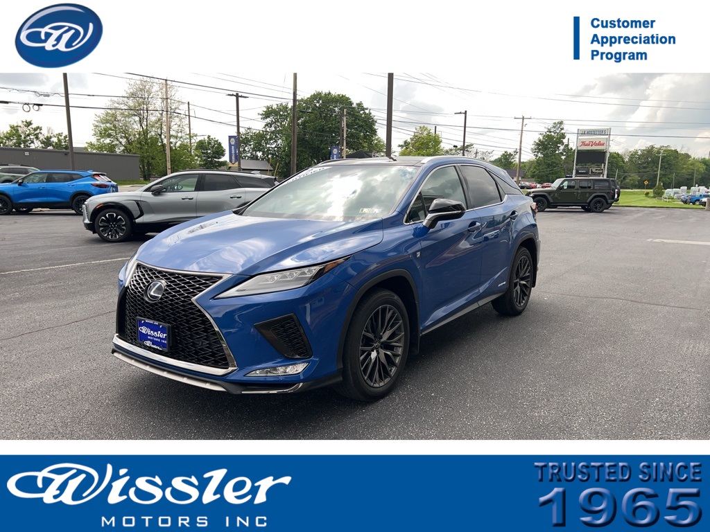 used 2022 Lexus RX car, priced at $47,900