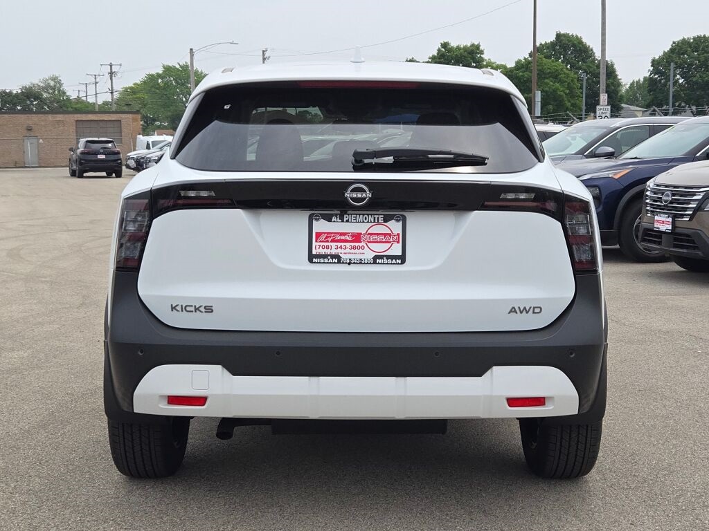 new 2025 Nissan Kicks car, priced at $27,180