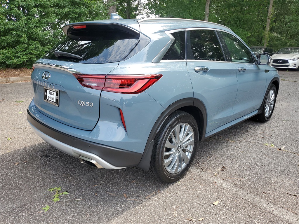 used 2024 INFINITI QX50 car, priced at $35,399