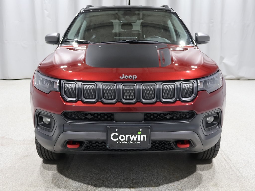 used 2022 Jeep Compass car, priced at $20,500