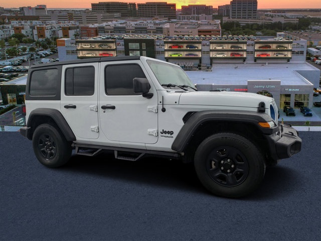 used 2022 Jeep Wrangler car, priced at $25,237