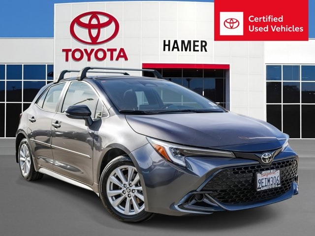 used 2023 Toyota Corolla Hatchback car, priced at $23,992