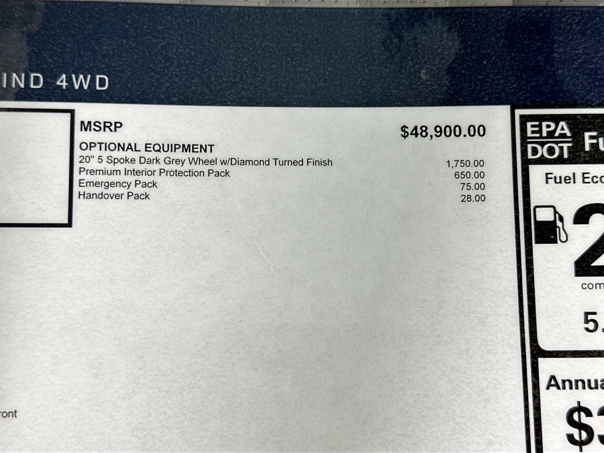 new 2025 Land Rover Discovery Sport car, priced at $52,678