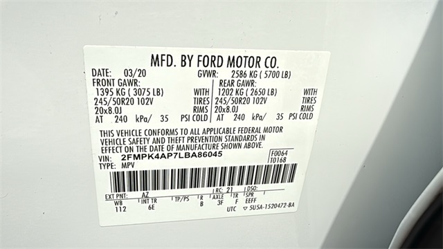 used 2020 Ford Edge car, priced at $22,899