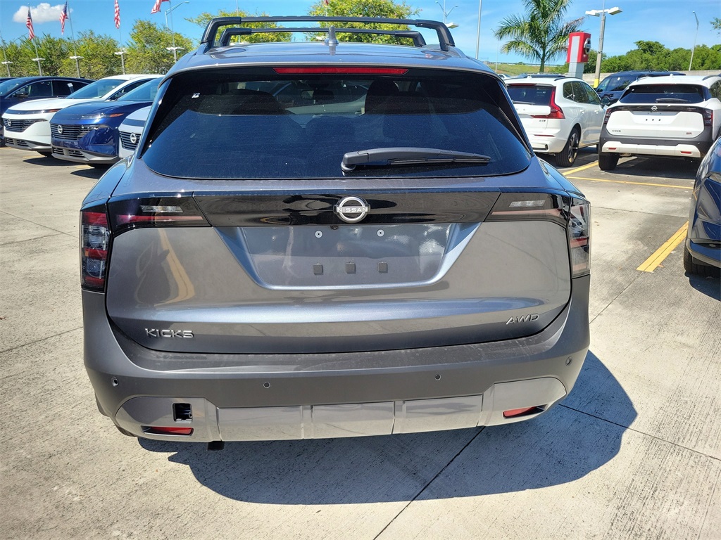 new 2025 Nissan Kicks car, priced at $25,541