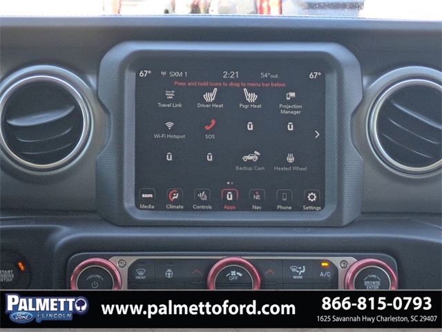 used 2021 Jeep Wrangler car, priced at $36,995