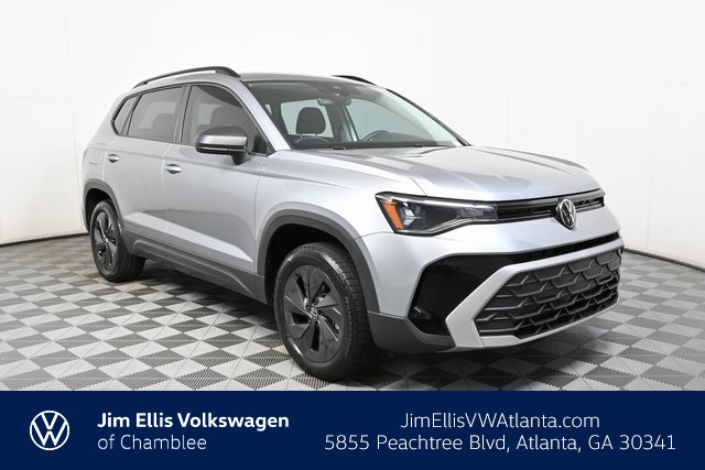 new 2025 Volkswagen Taos car, priced at $28,001