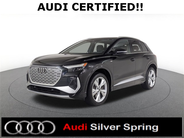 used 2023 Audi Q4 e-tron car, priced at $27,481