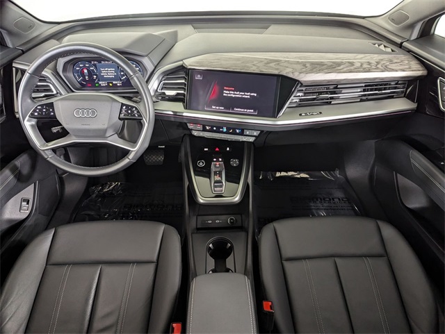 used 2023 Audi Q4 e-tron car, priced at $27,481