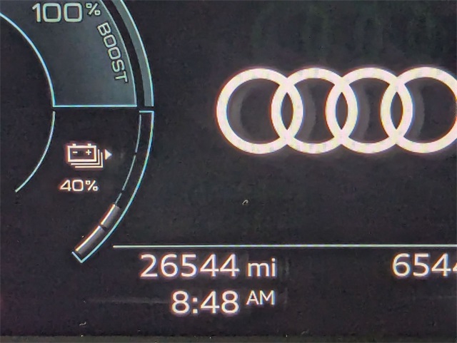 used 2023 Audi Q4 e-tron car, priced at $27,481