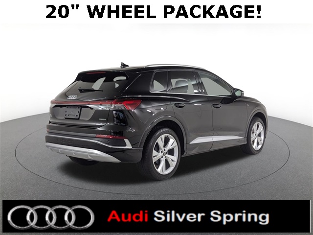 used 2023 Audi Q4 e-tron car, priced at $27,481