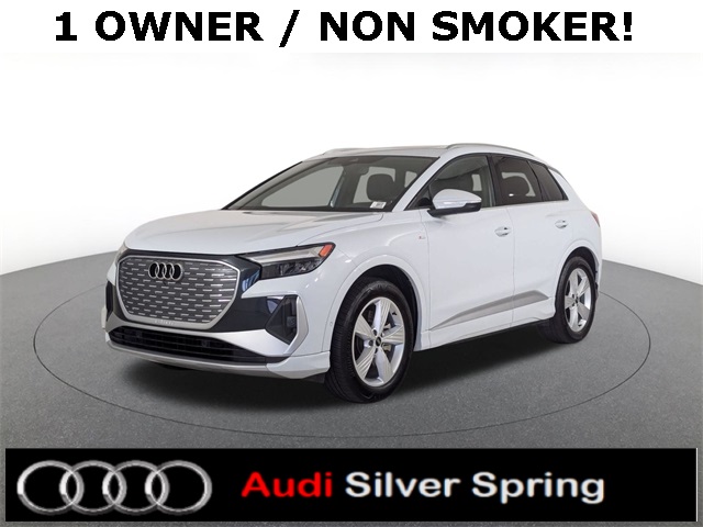 used 2024 Audi Q4 e-tron car, priced at $38,481