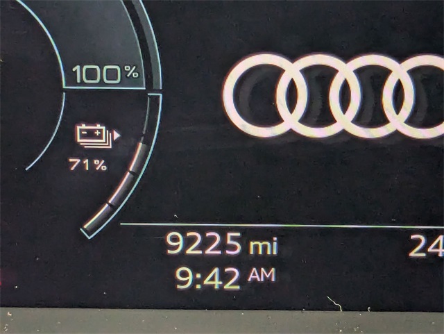 used 2024 Audi Q4 e-tron car, priced at $38,481