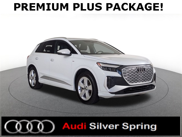 used 2024 Audi Q4 e-tron car, priced at $38,481