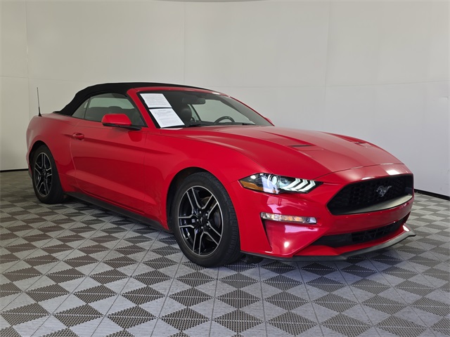 used 2018 Ford Mustang car, priced at $17,987