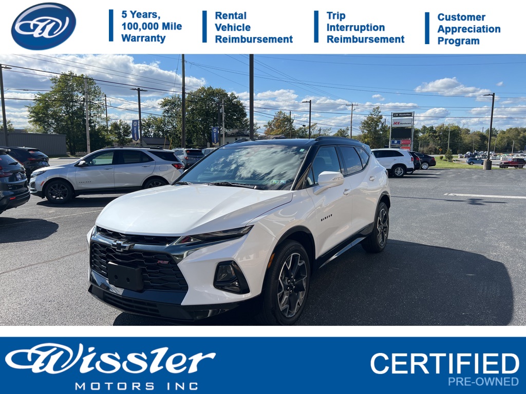used 2022 Chevrolet Blazer car, priced at $33,229