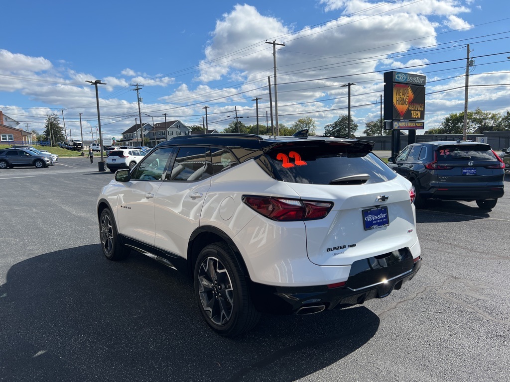 used 2022 Chevrolet Blazer car, priced at $33,229