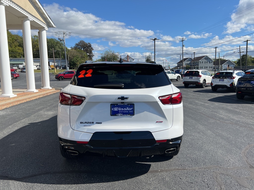 used 2022 Chevrolet Blazer car, priced at $33,229