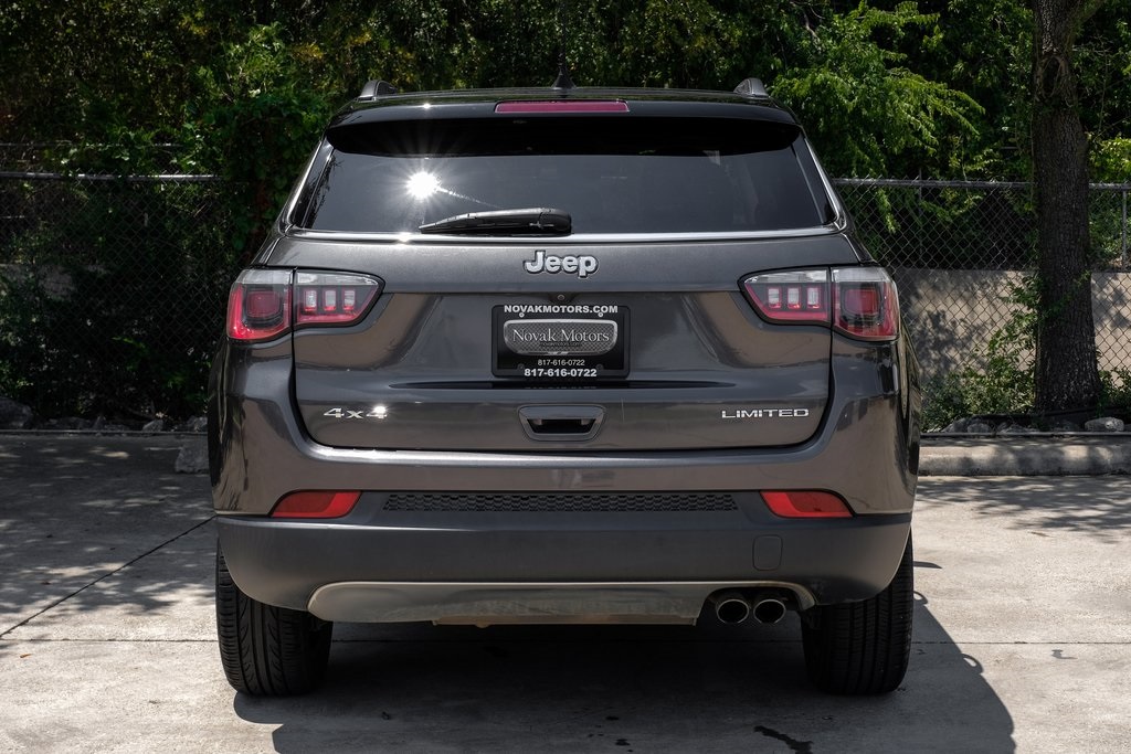 used 2018 Jeep Compass car, priced at $16,440