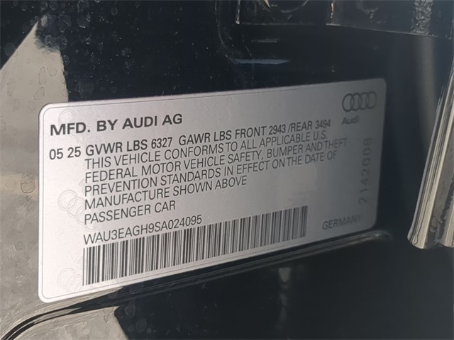 new 2025 Audi S6 car, priced at $89,050