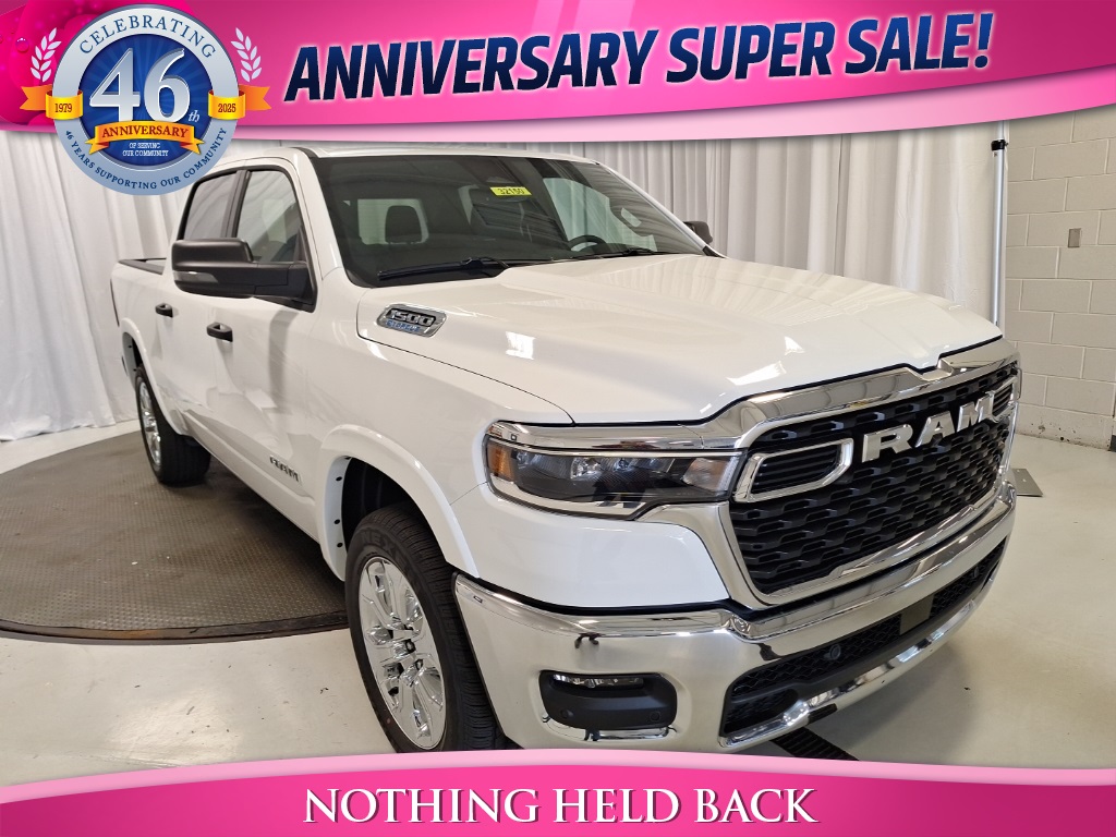 new 2025 Ram 1500 car, priced at $44,198
