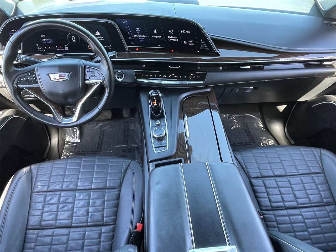 used 2022 Cadillac Escalade ESV car, priced at $68,369