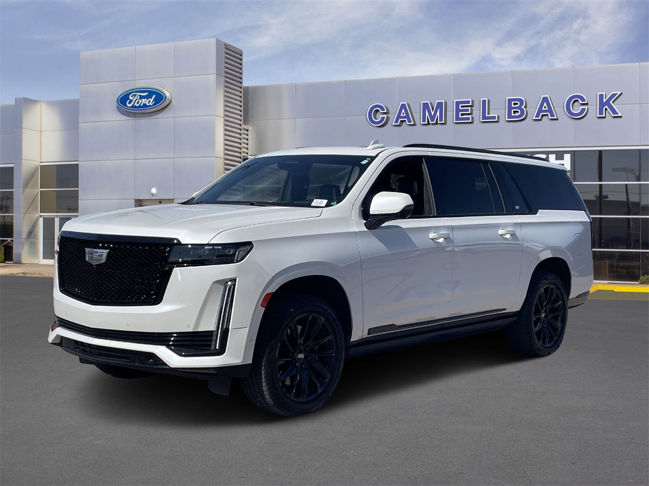 used 2022 Cadillac Escalade ESV car, priced at $68,369