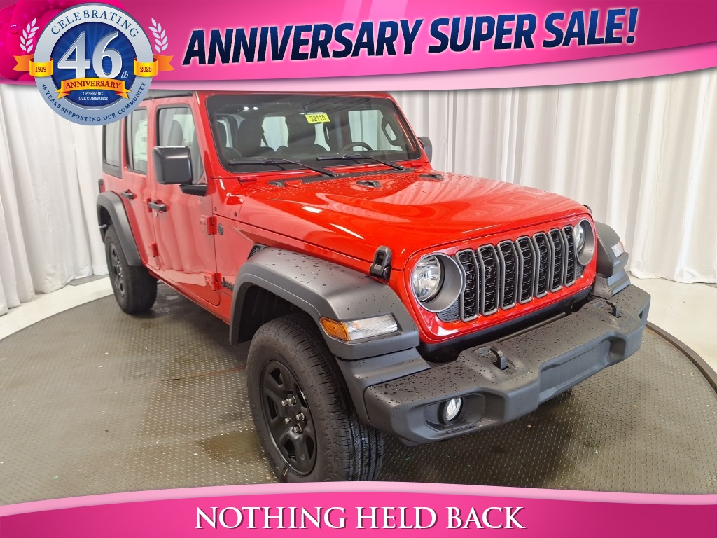 new 2025 Jeep Wrangler car, priced at $44,275