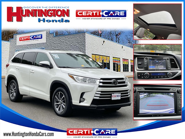 used 2018 Toyota Highlander car, priced at $18,864