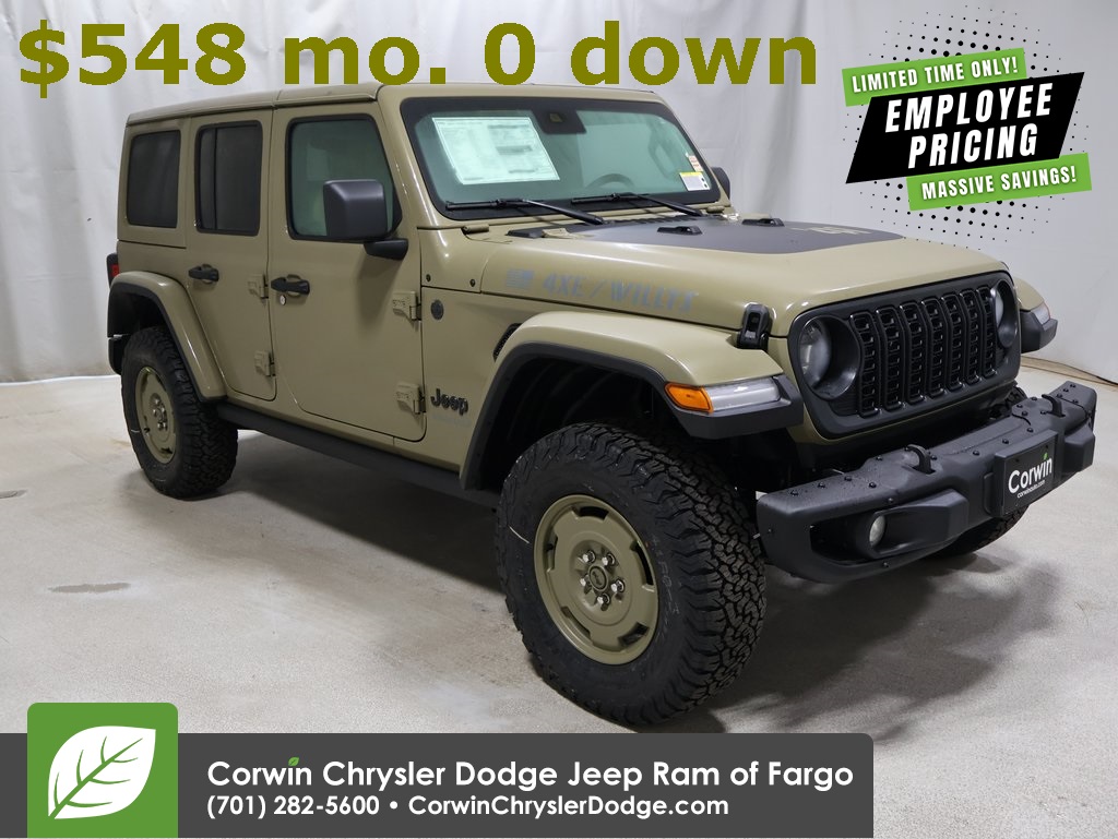 new 2025 Jeep Wrangler car, priced at $56,112